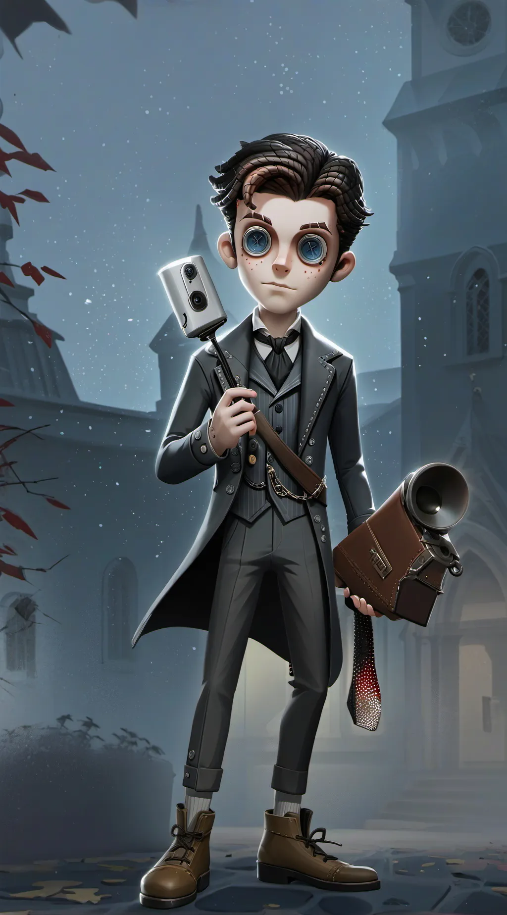 ai character: Charlie background
