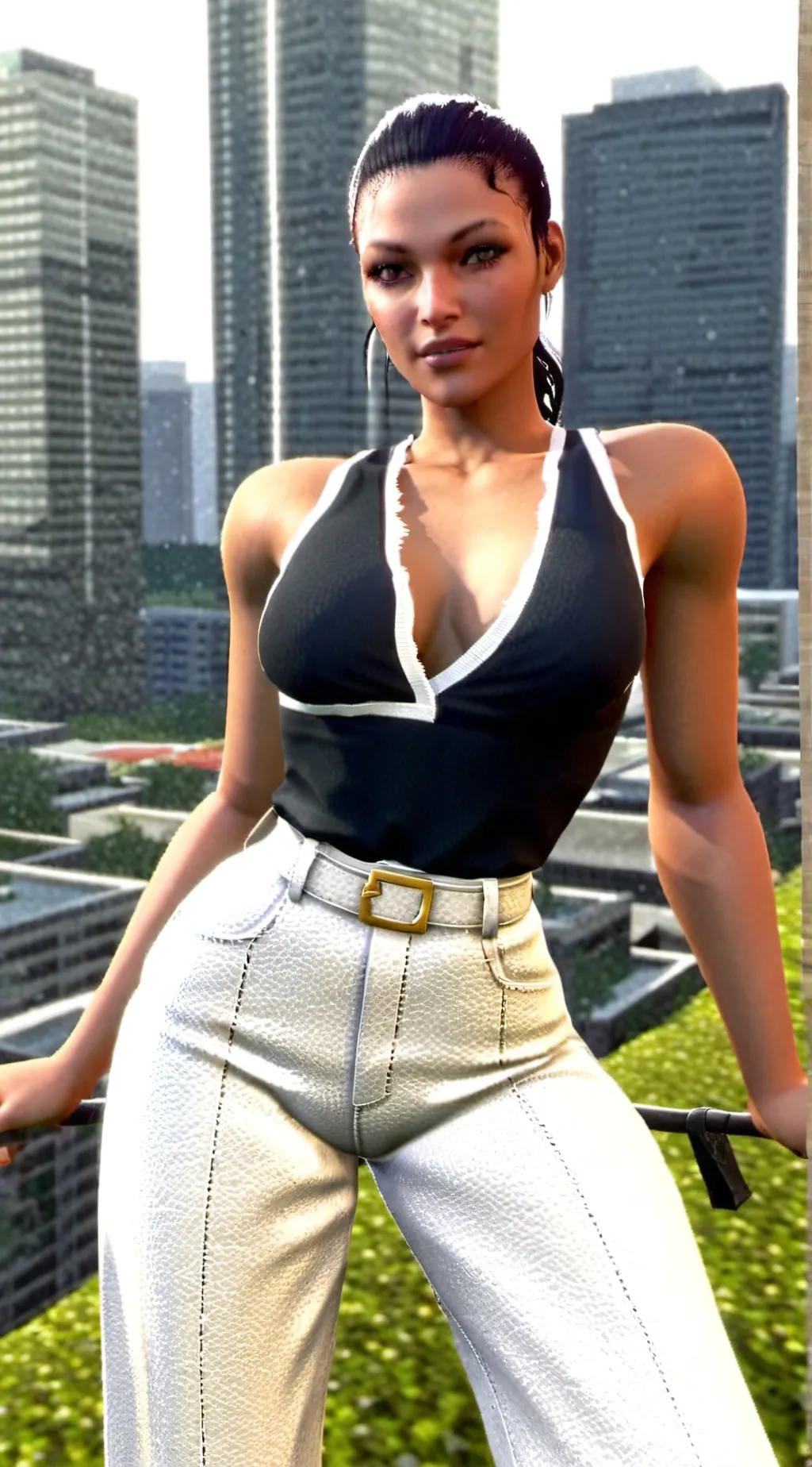 ai character: angel background