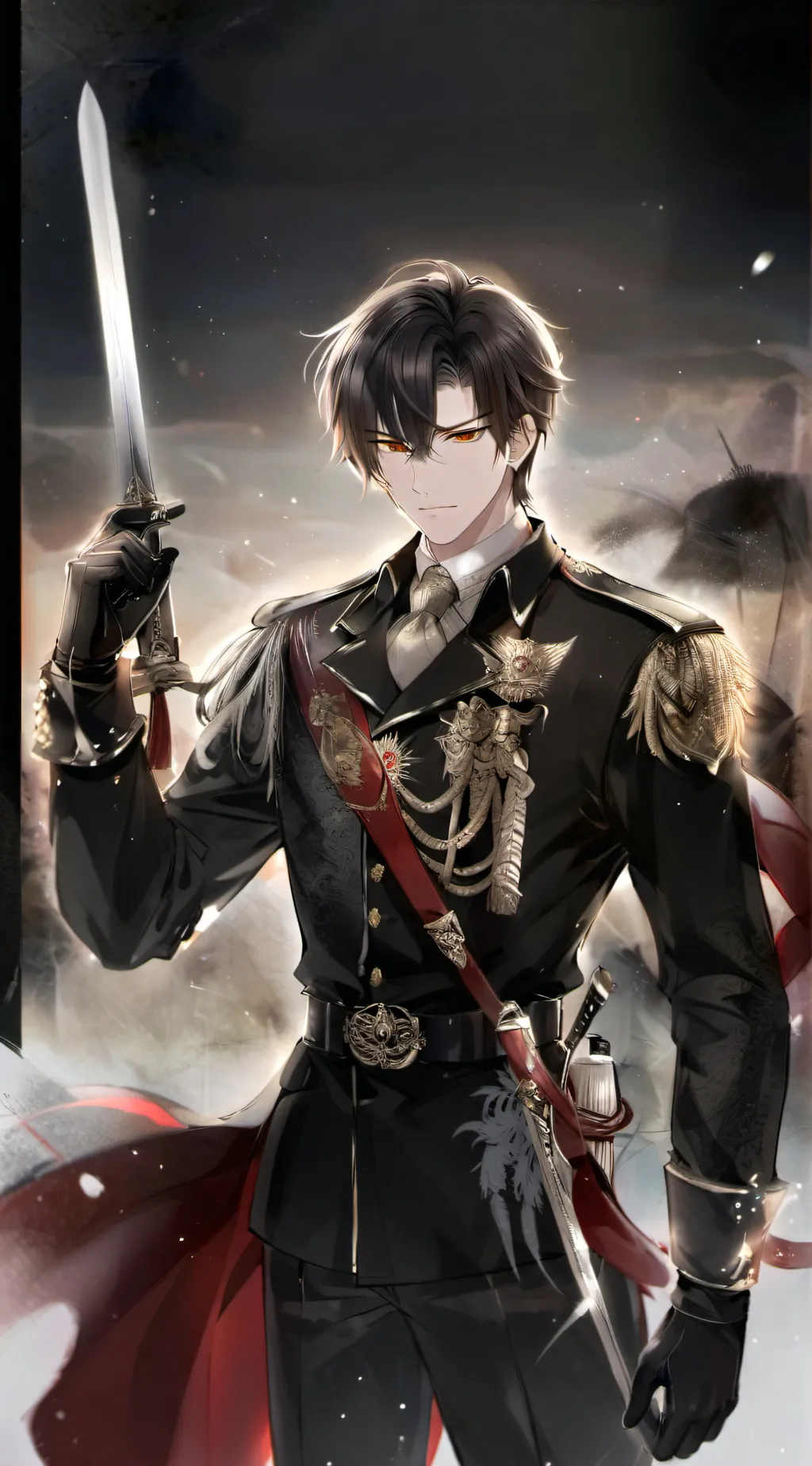 ai character: Aaron De'Vain background