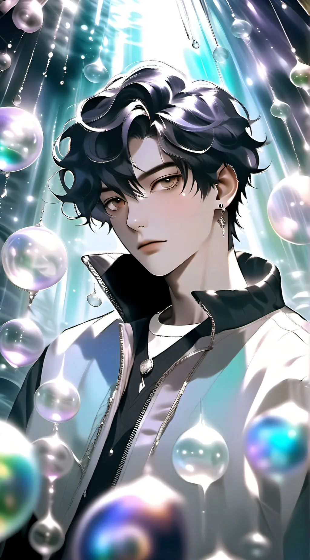 ai character: Emmanuel  background