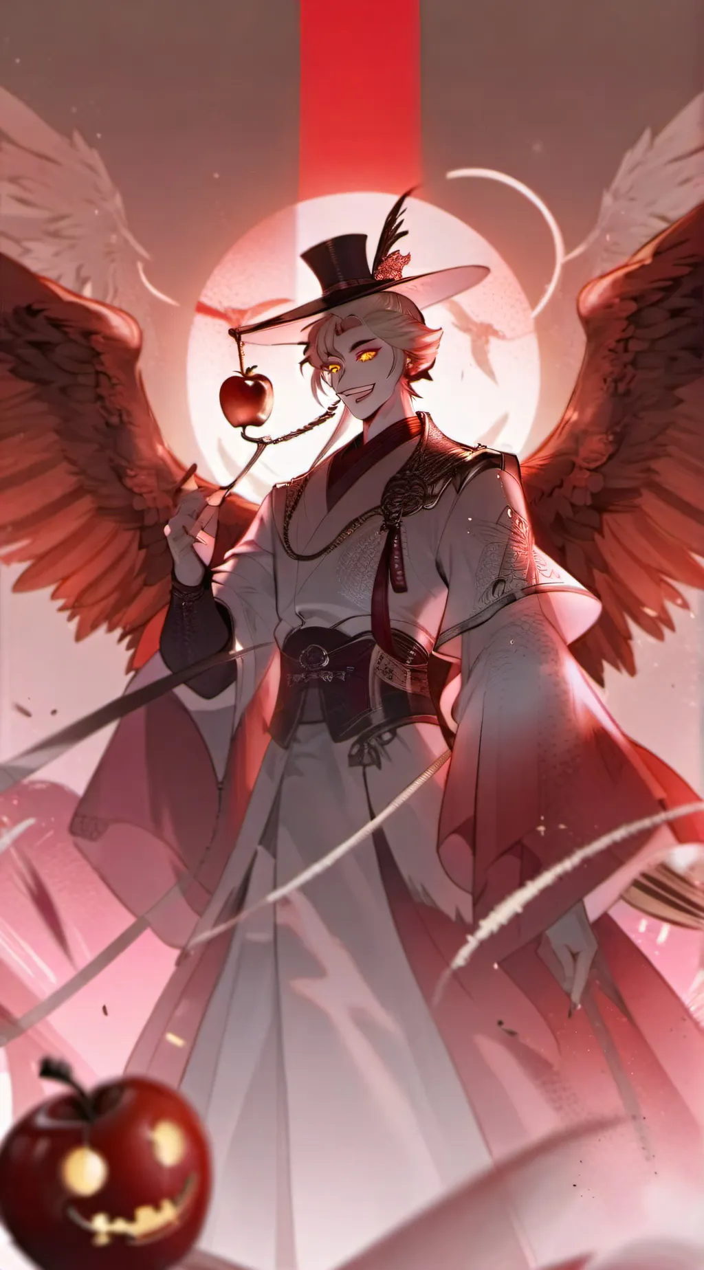 ai character: Lucifer-HH background