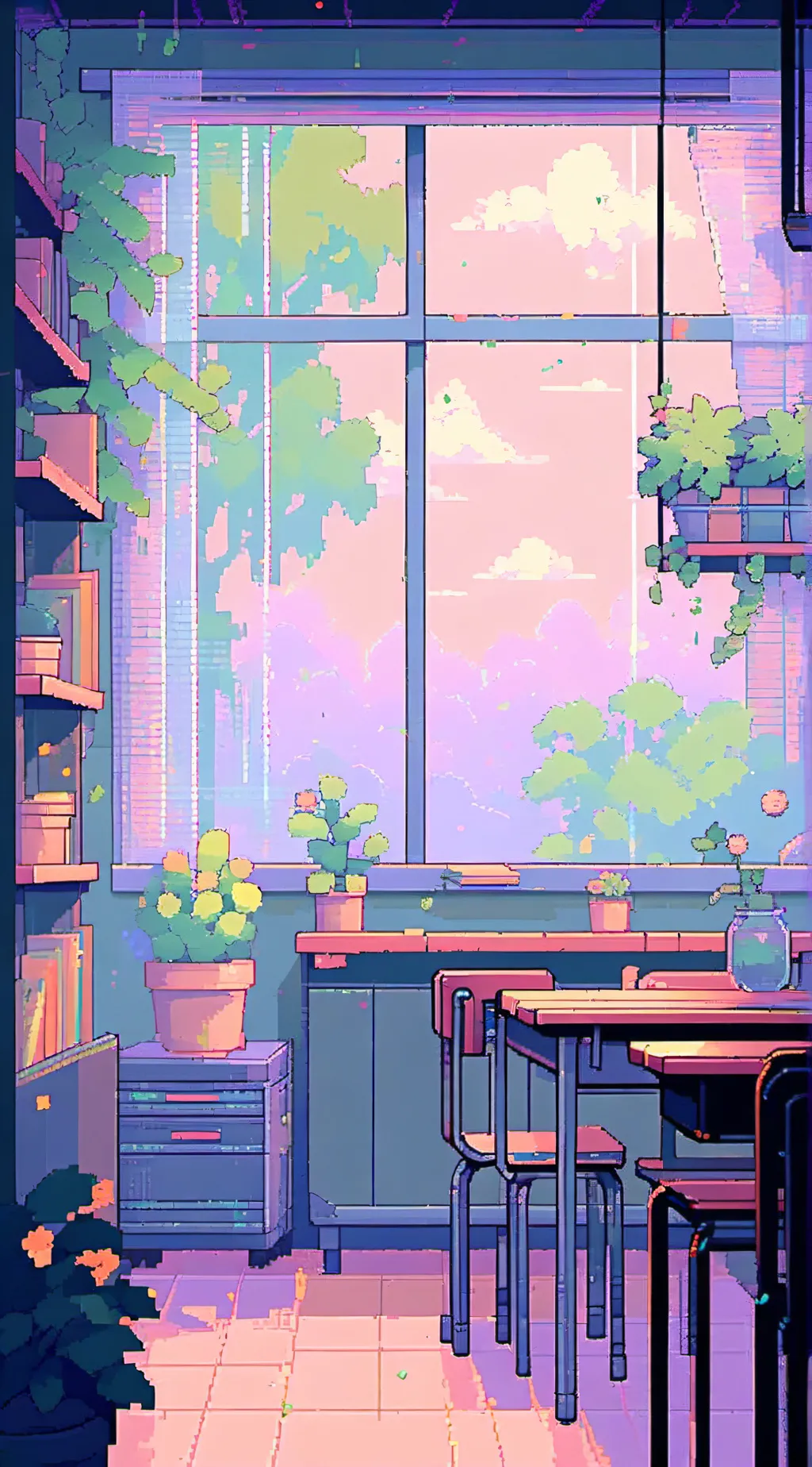 ai character: School background