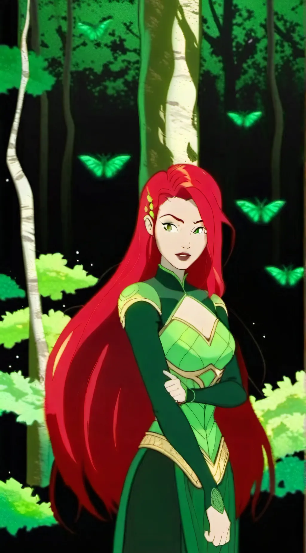 ai character: Poison Ivy background
