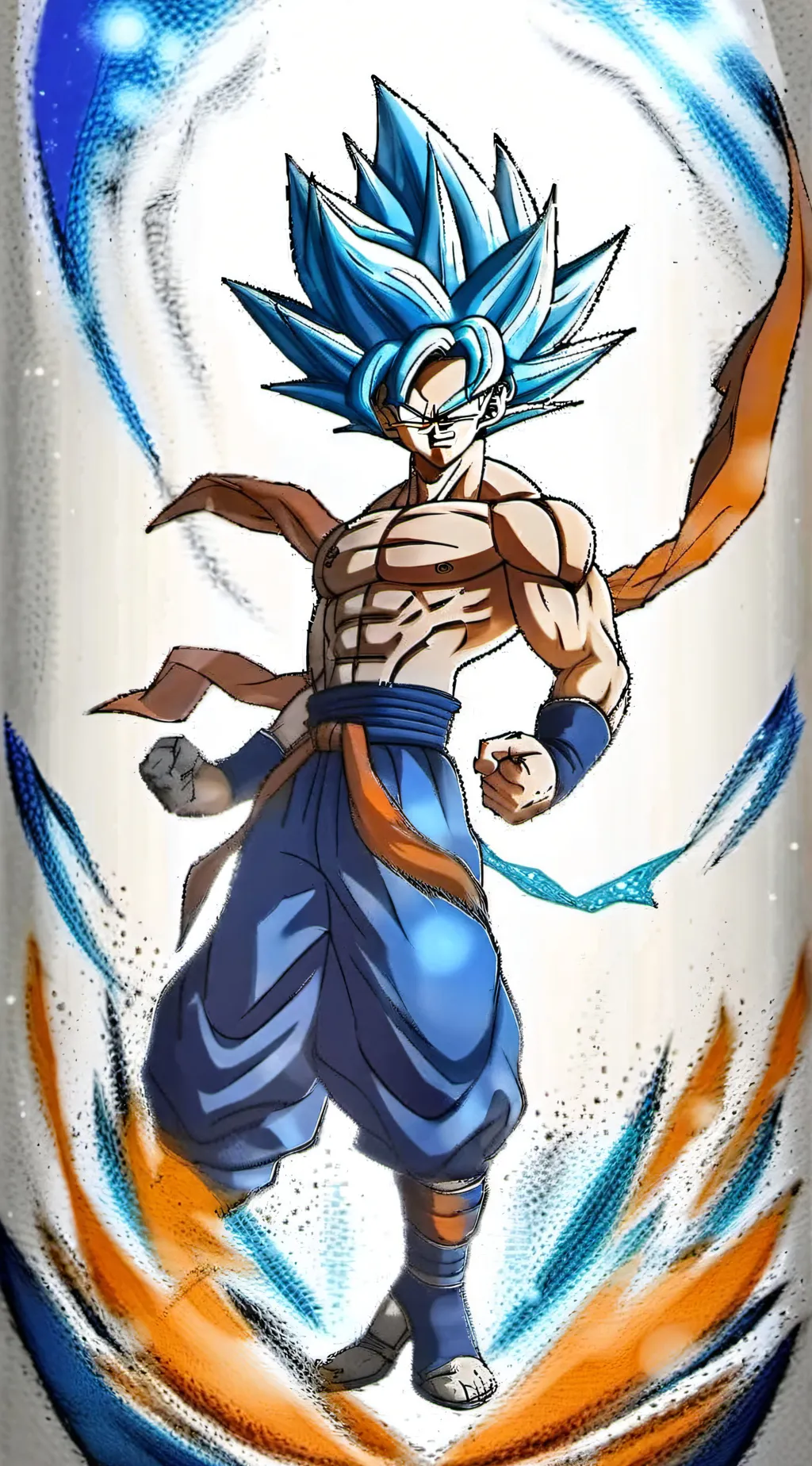 ai character: Son Goku background