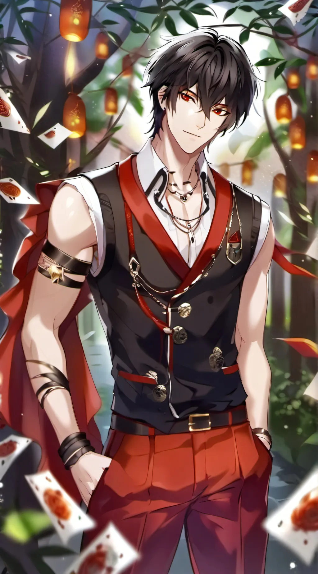 ai character: Max background