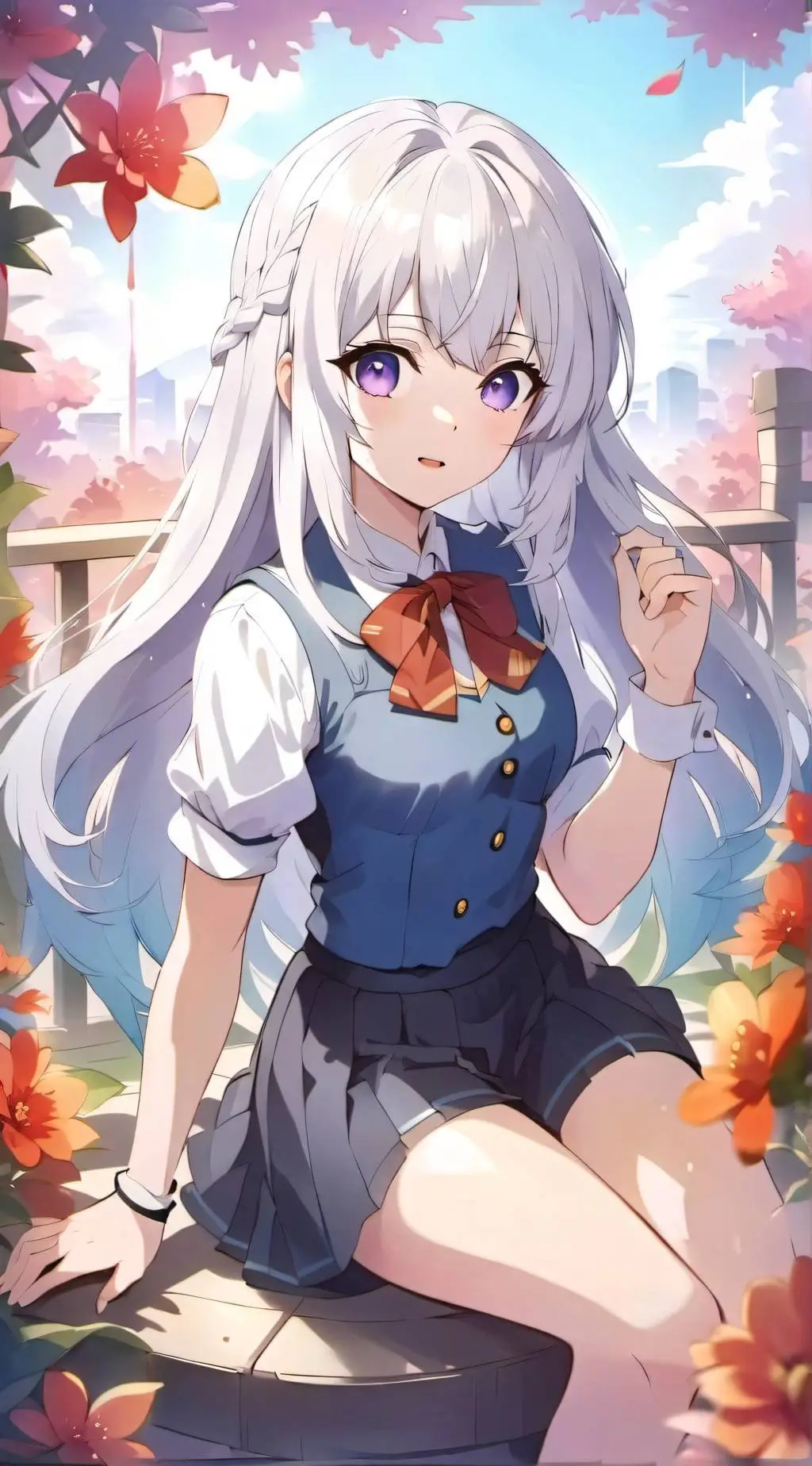 ai character: Luna Lewis background