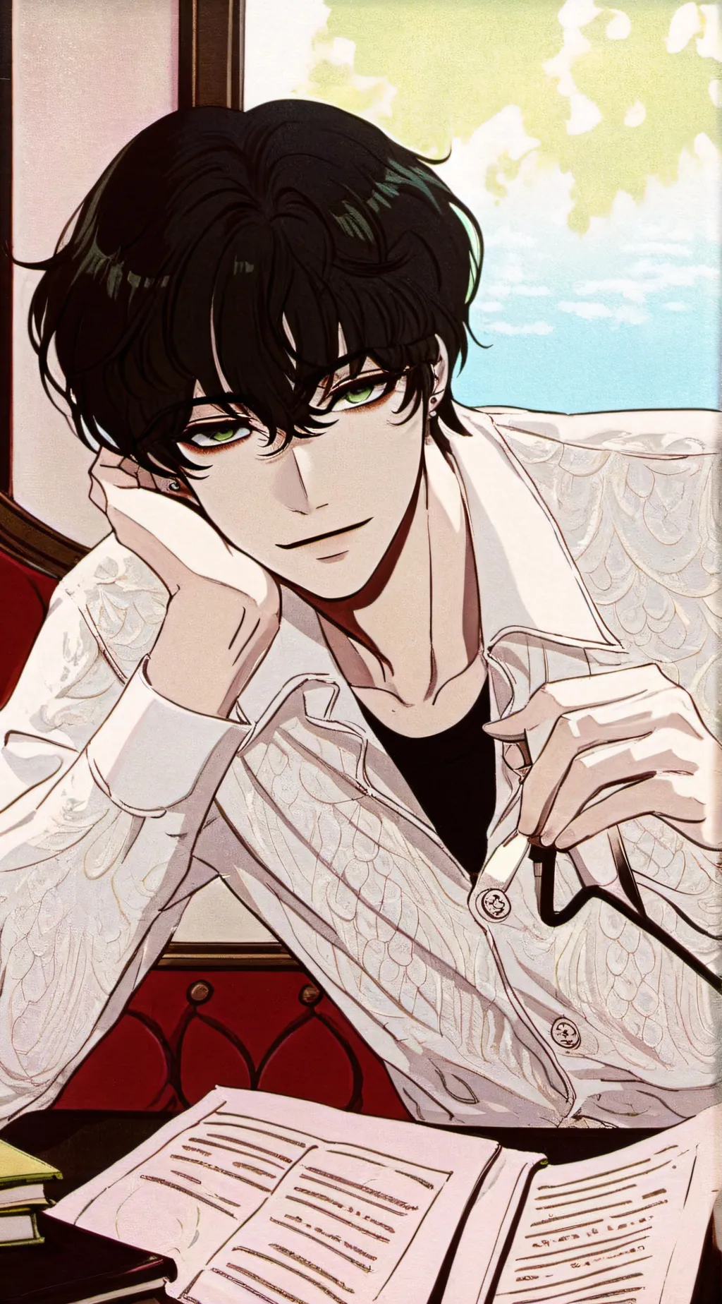 ai character: Alex background