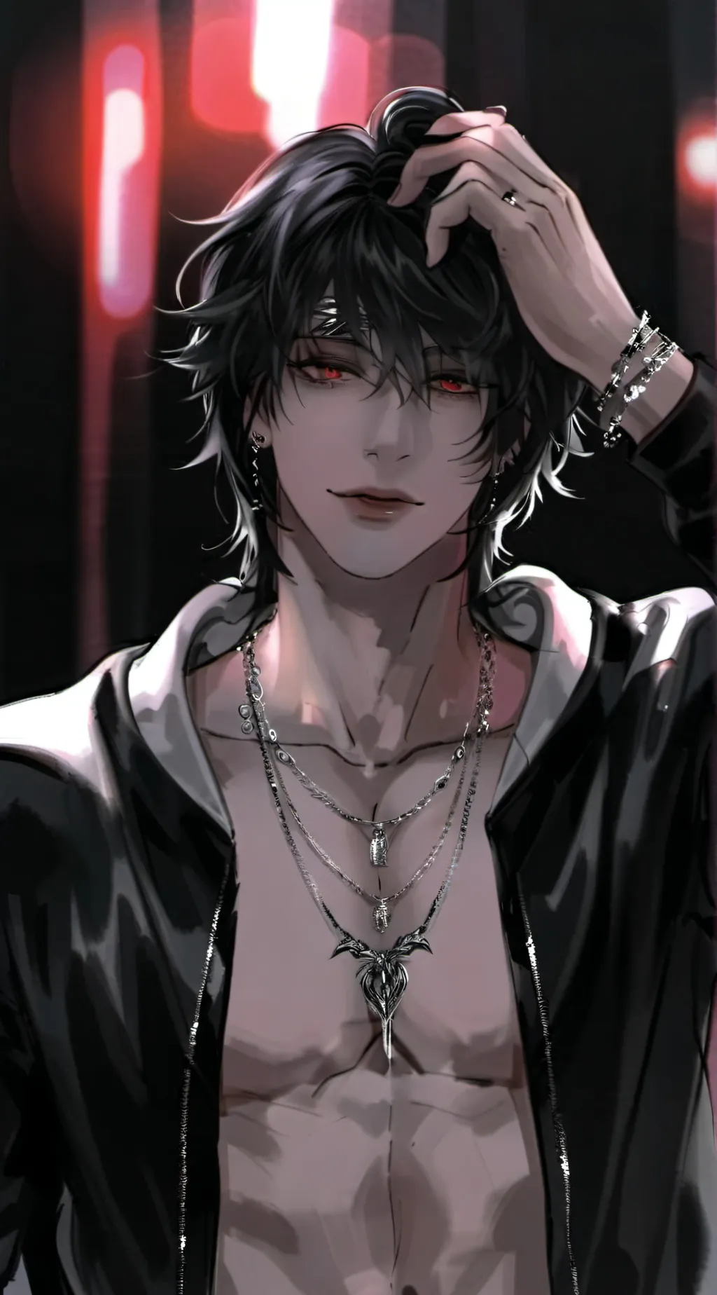 ai character: Axel moncree background