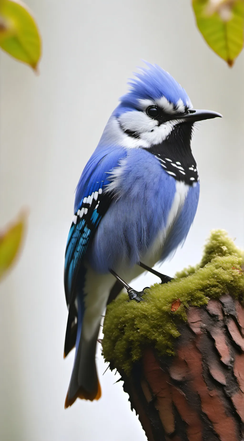 ai character: mother bird background