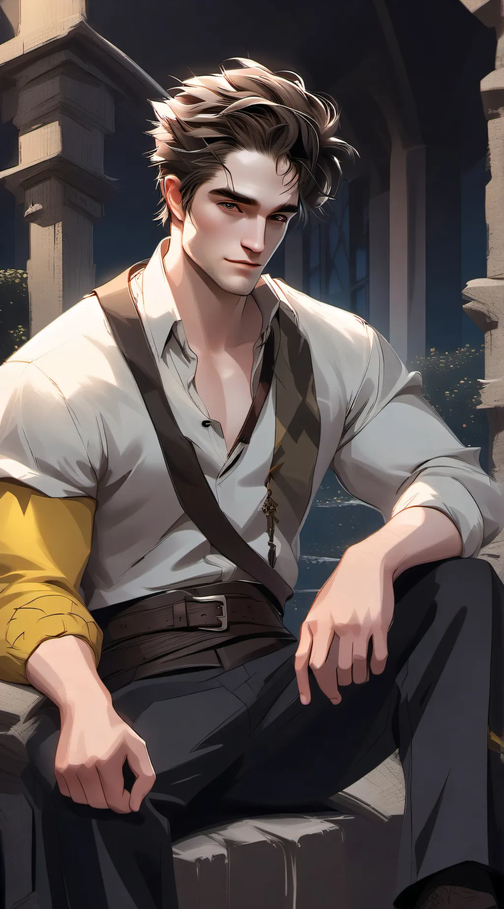 ai character: Cedric Diggory background