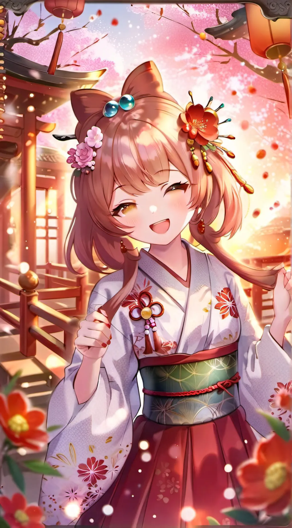 ai character: Maria  background