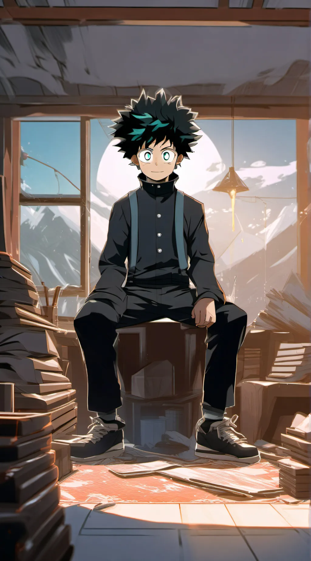 ai character: Izuku Midoriya:3 background