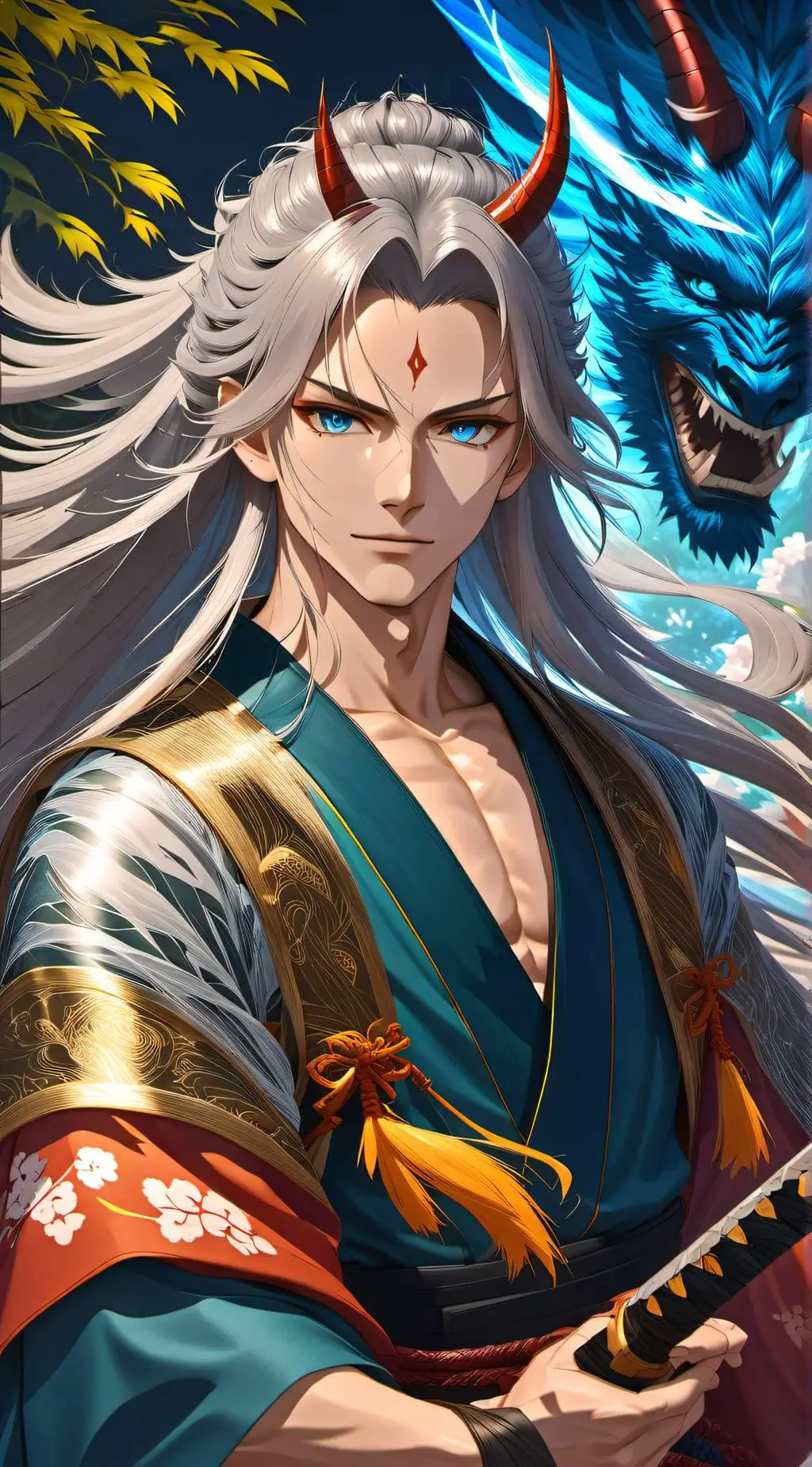 ai character: Kagerou Bakemono background