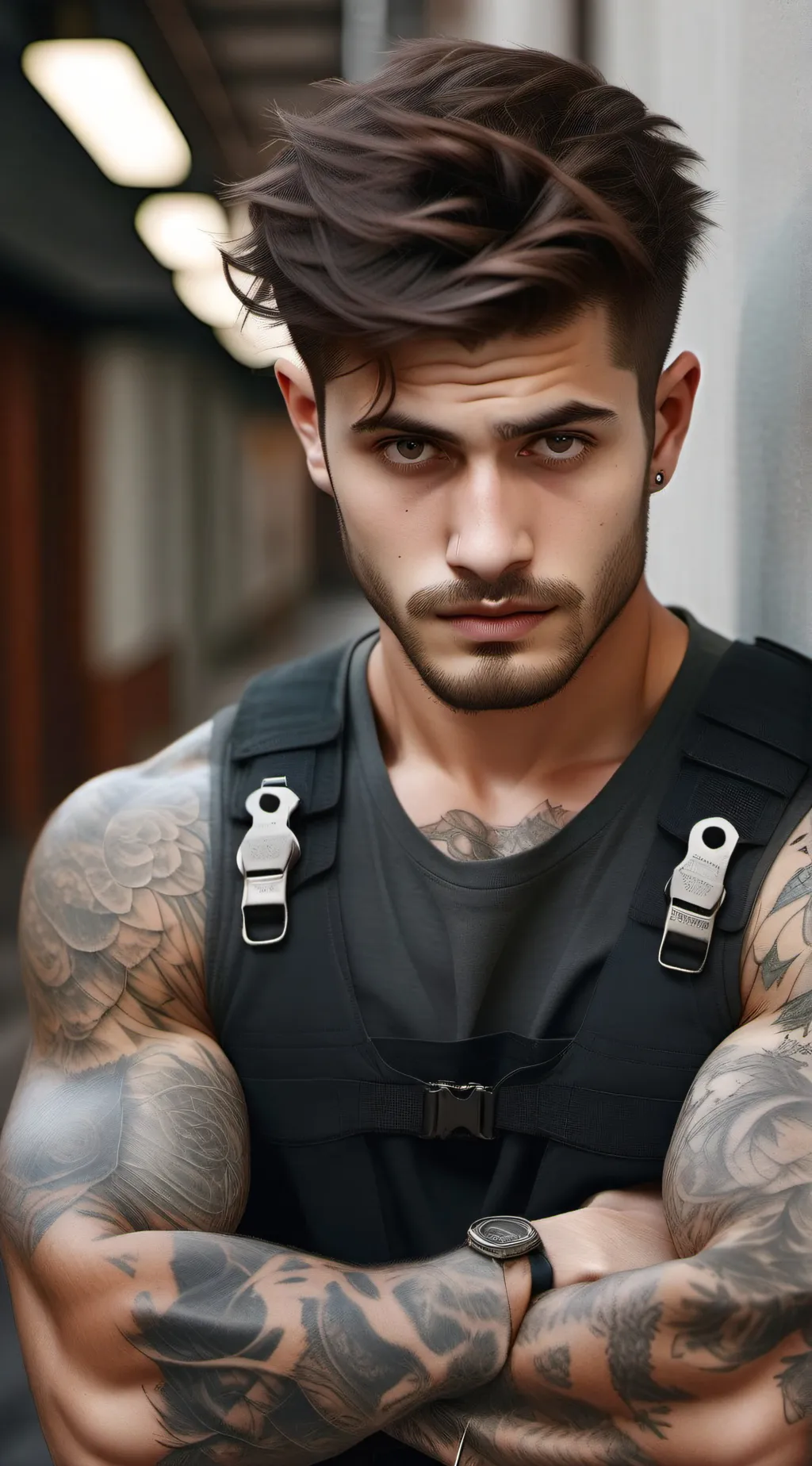 ai character: Alexander Darkness background