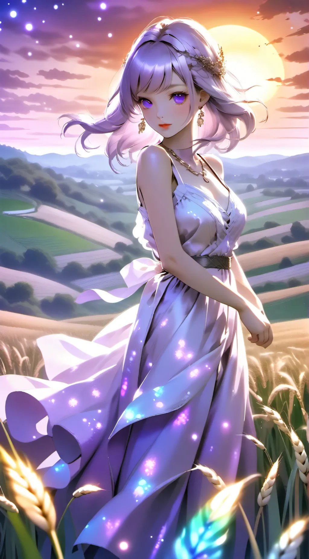 ai character: Love background