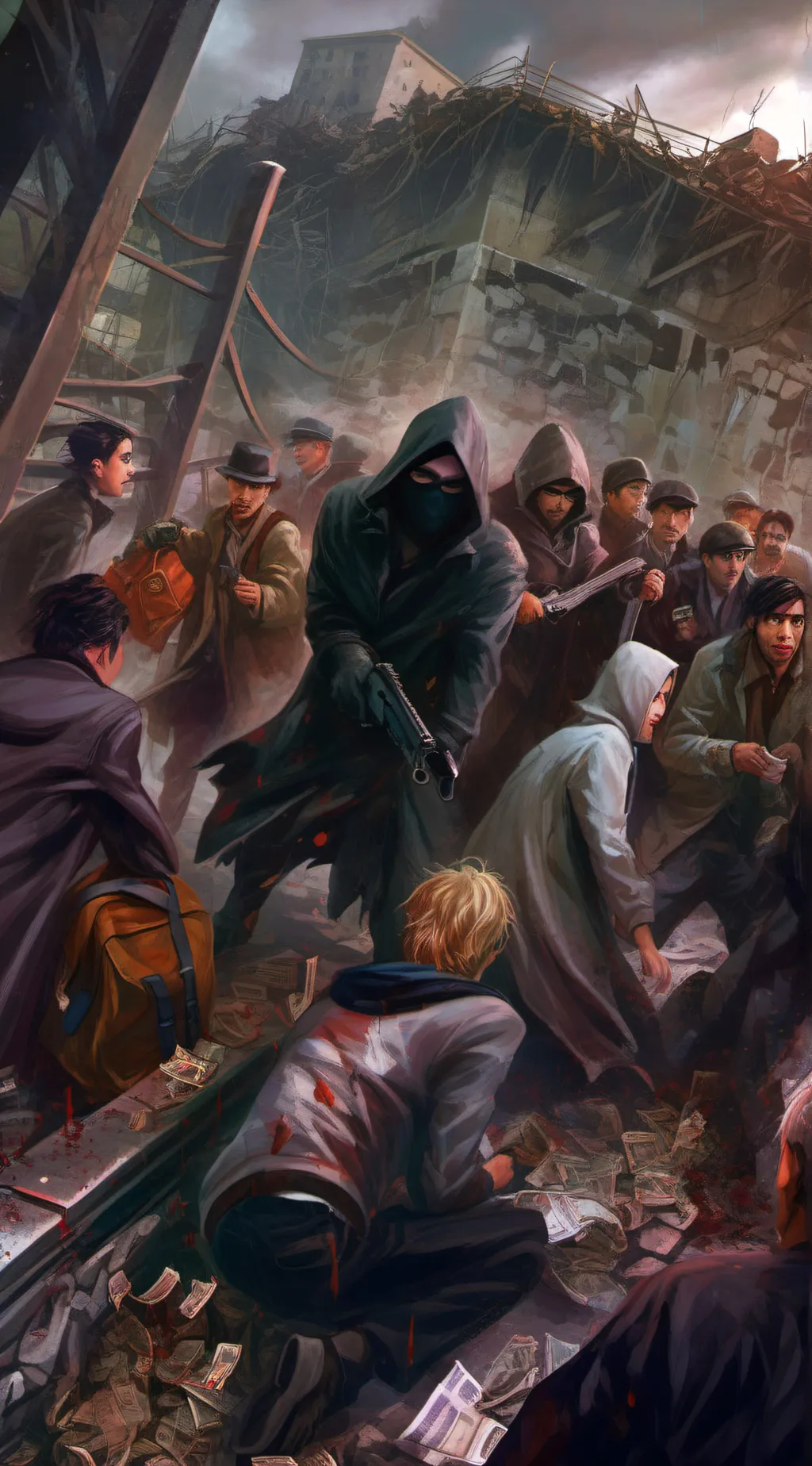 ai character: 2 of the purge background
