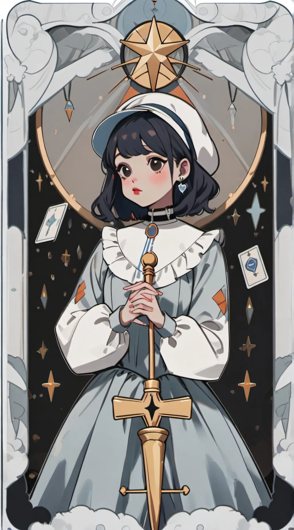 ai character: melanie x oliver background