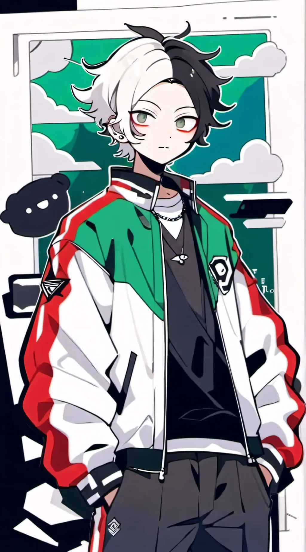 ai character: Dead Aiden AU? background