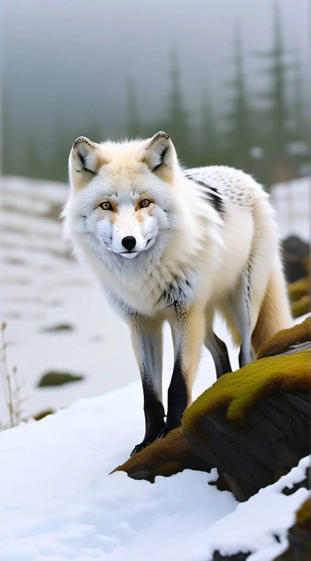 ai character: Polar background
