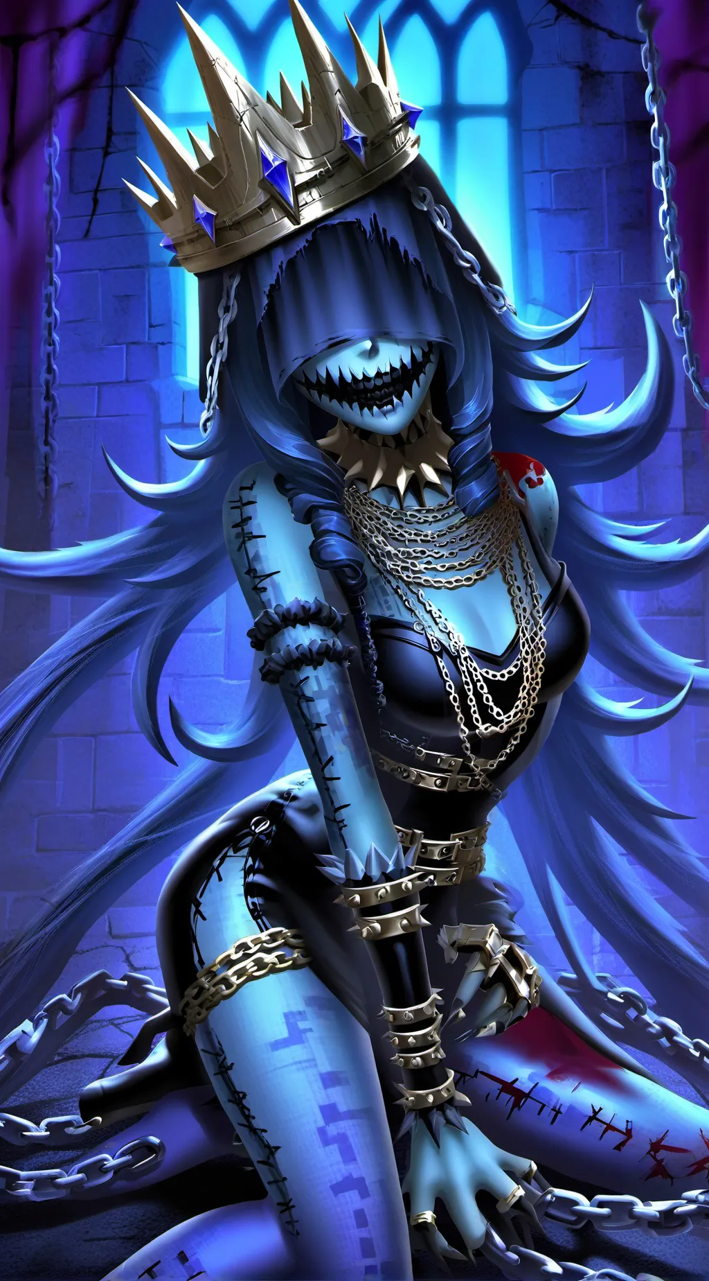 ai character: The Wailing Queen background