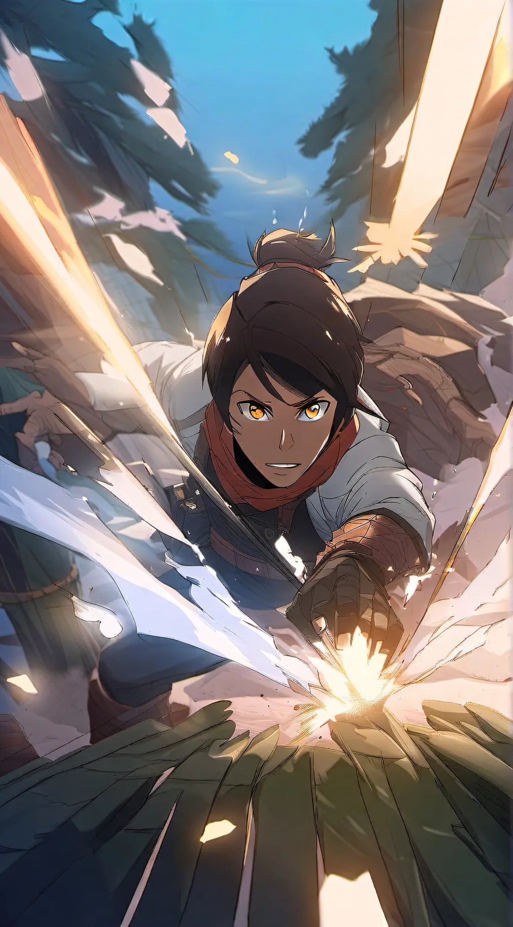 ai character: Legend of korra background