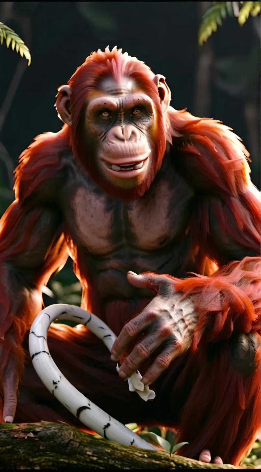 ai character: Skar King background