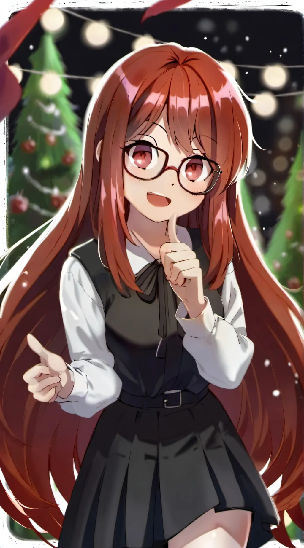 ai character: Cherry background