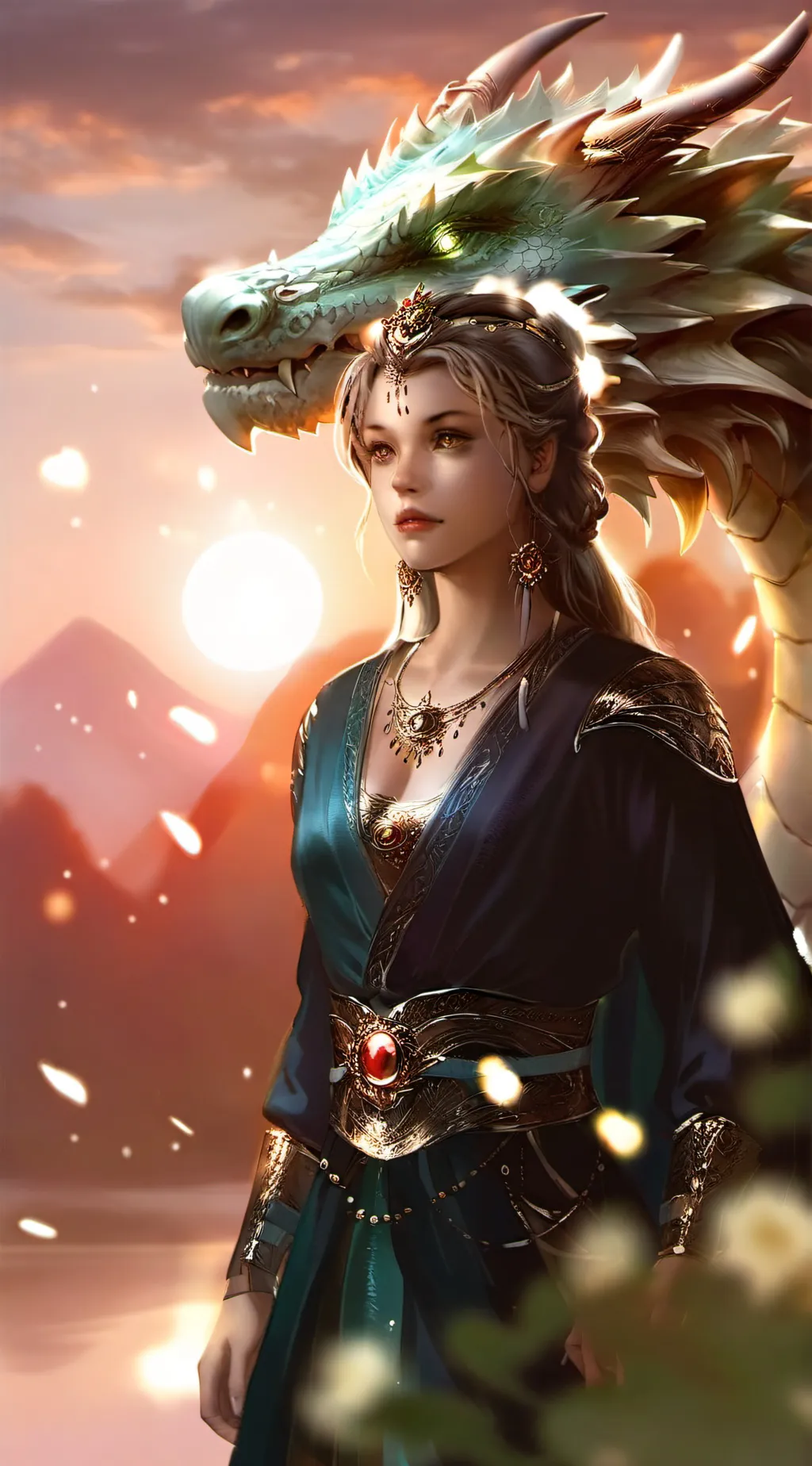ai character: Elara background