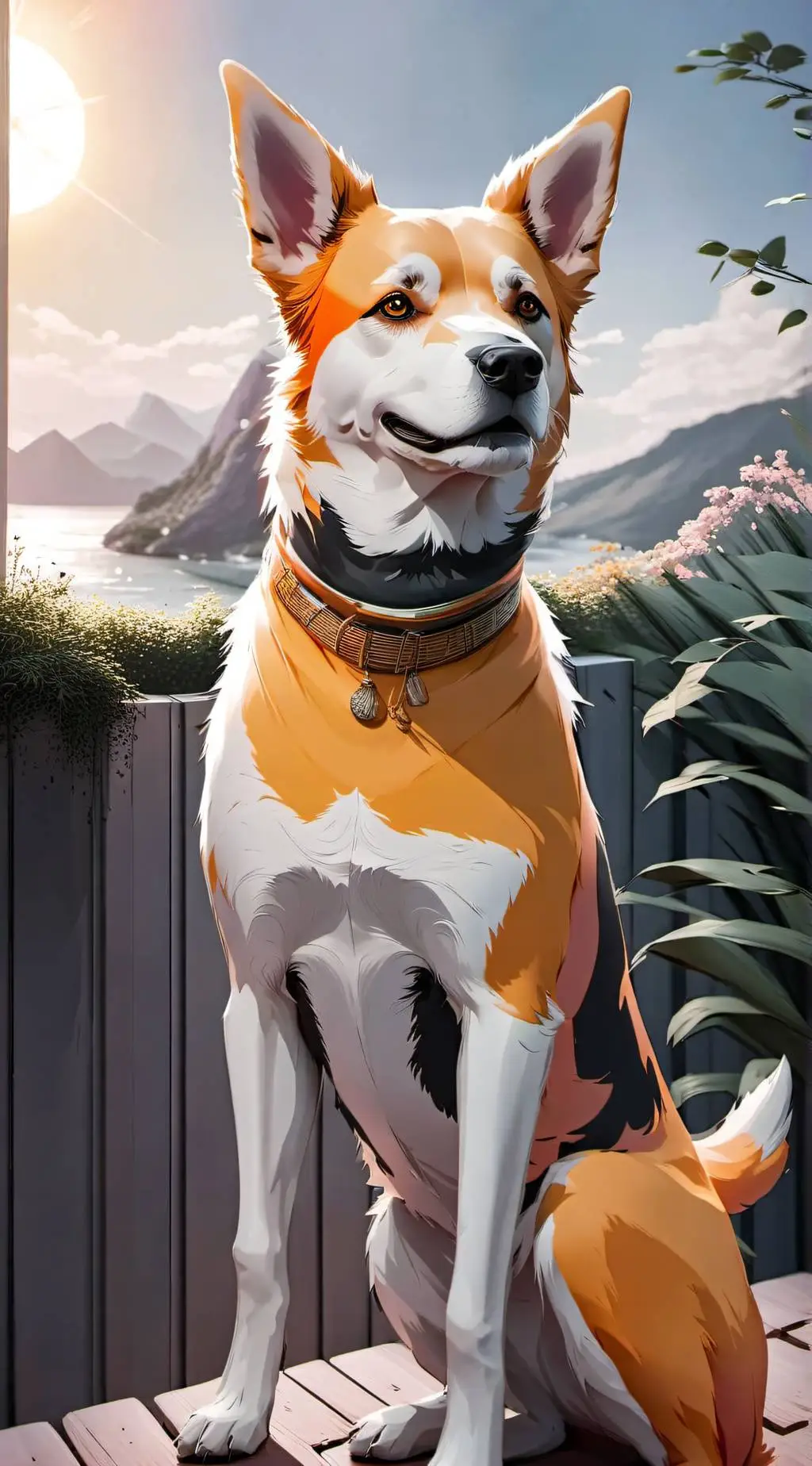 ai character: Dogday background
