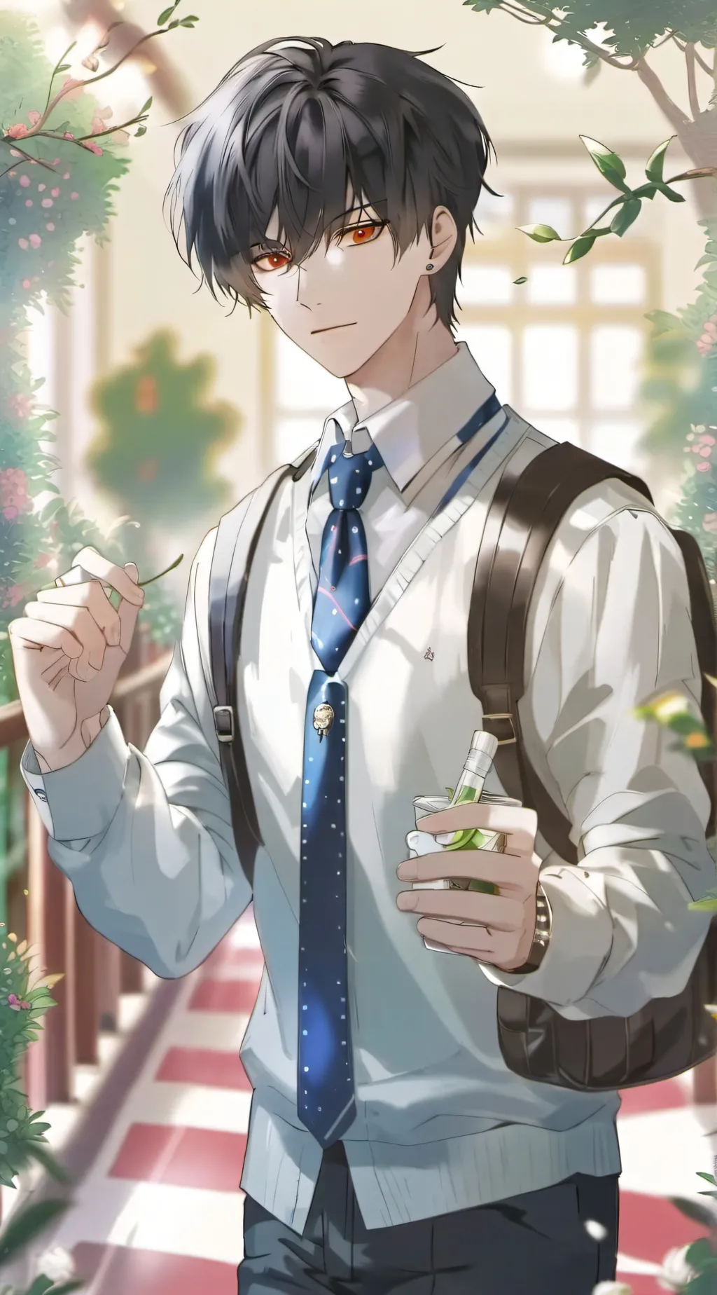 ai character: Jayden...💋 background