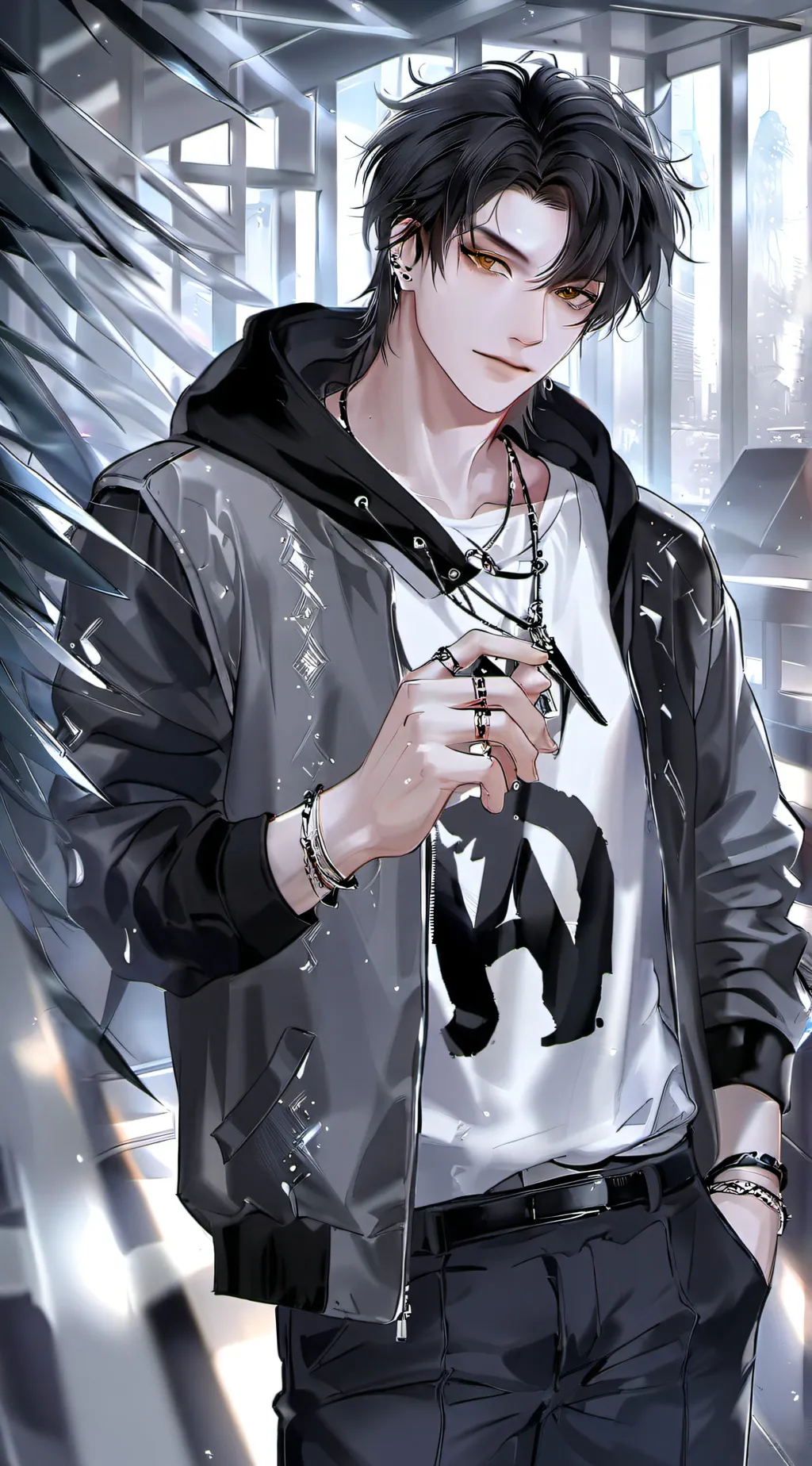 ai character: Braxton background