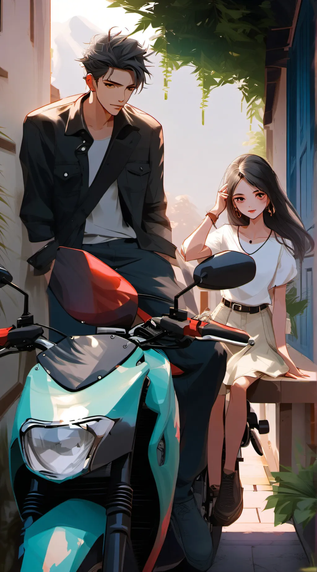 ai character: Amelia background