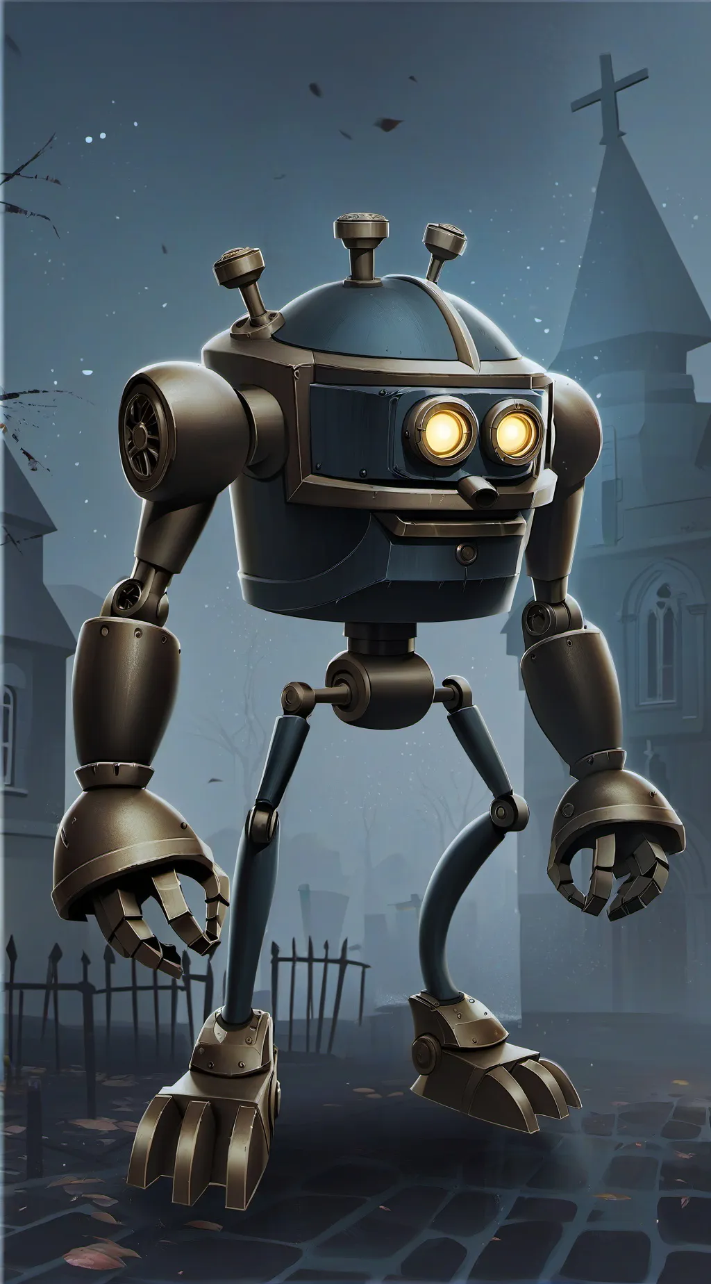 ai character: The sewers background