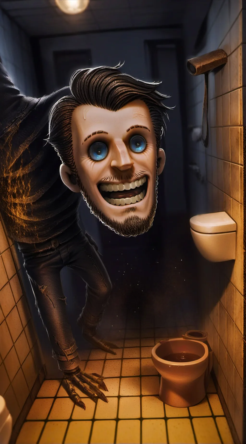 ai character: infected drink lol background