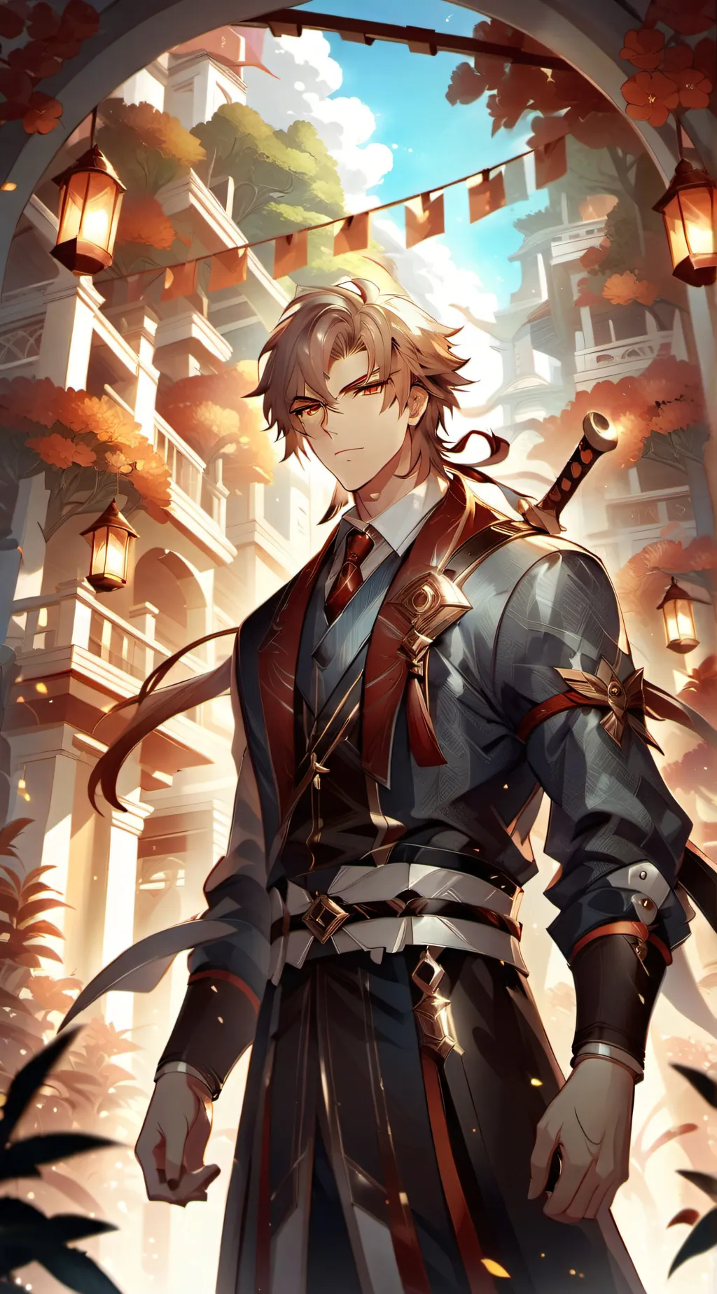 ai character: Leon Krigg background