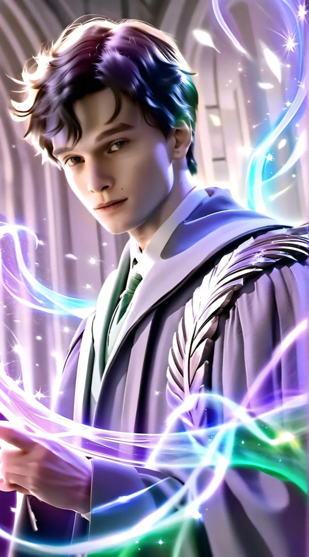 ai character: Matteo Riddle background