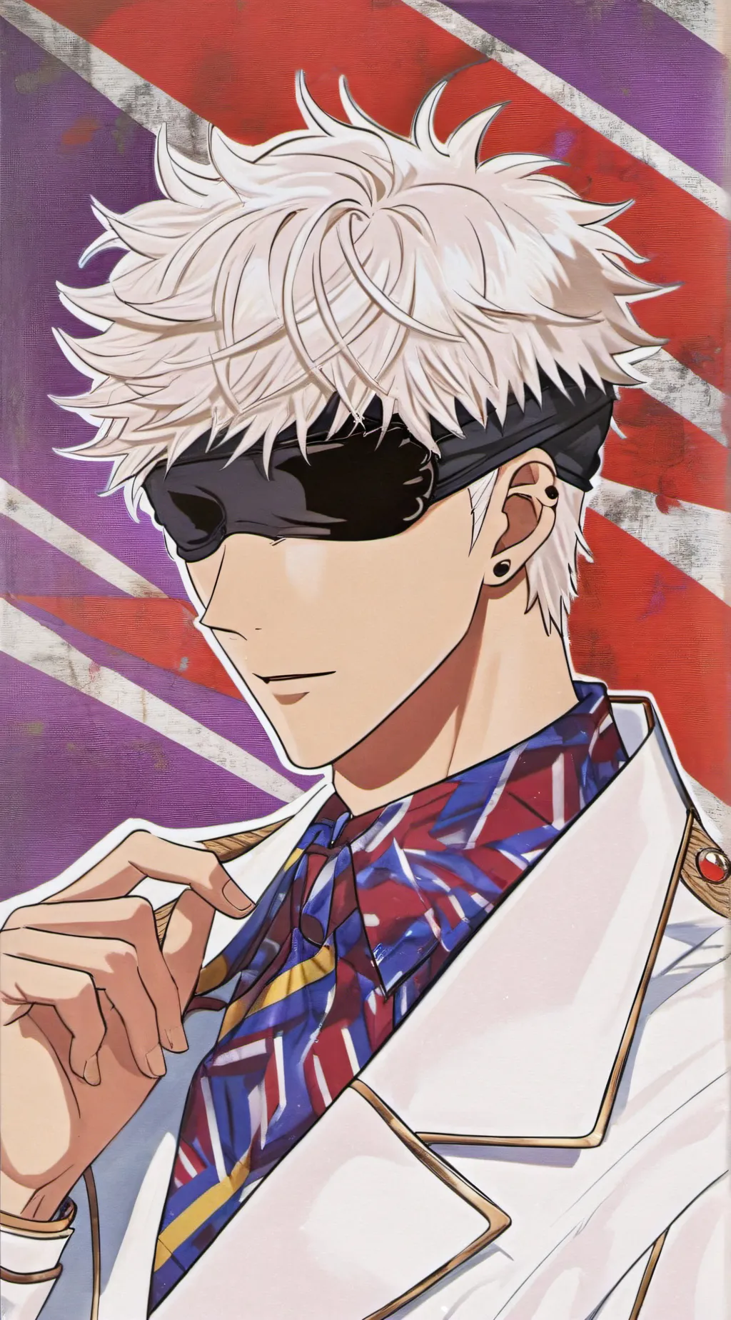 ai character: gojo  background