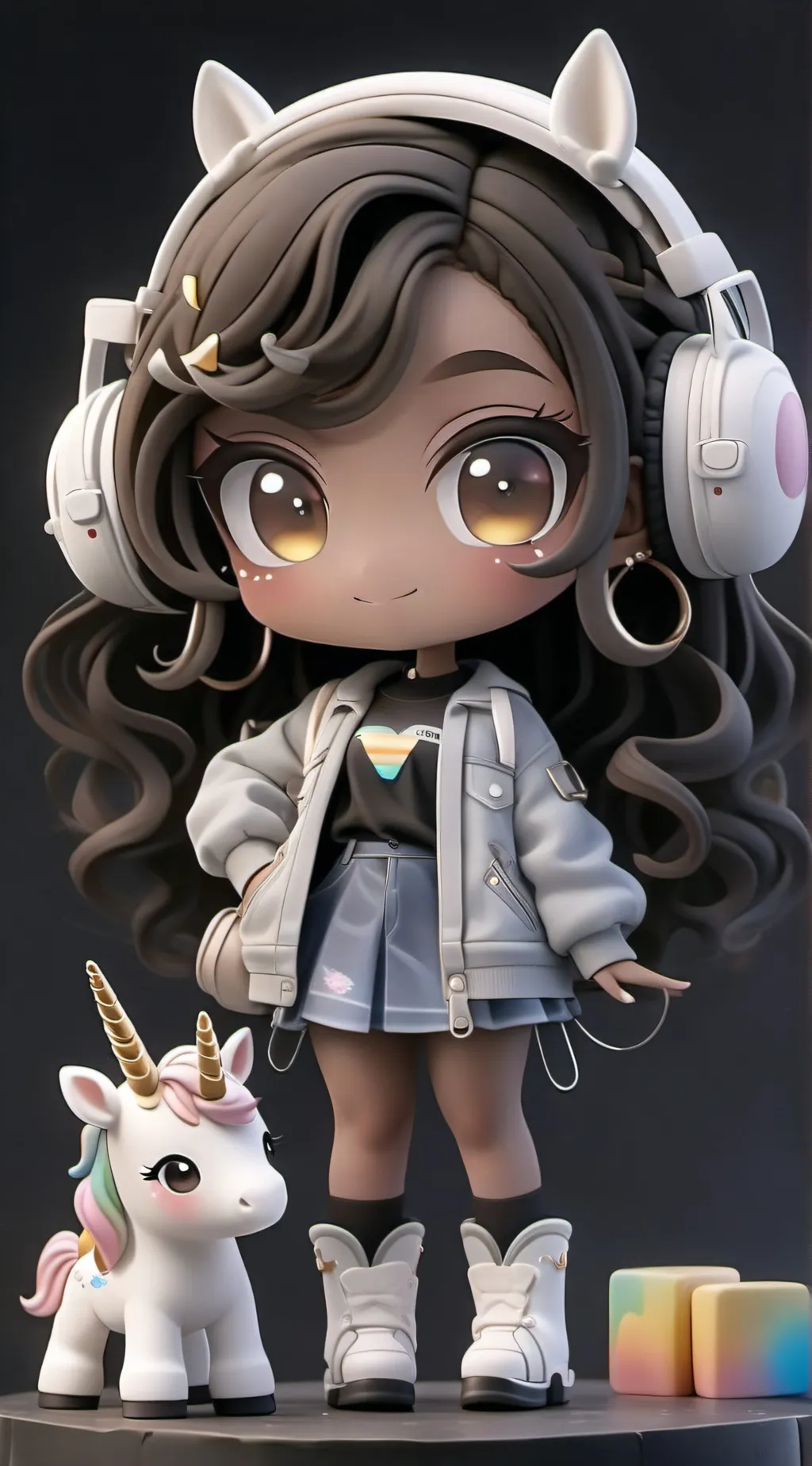ai character: lily background