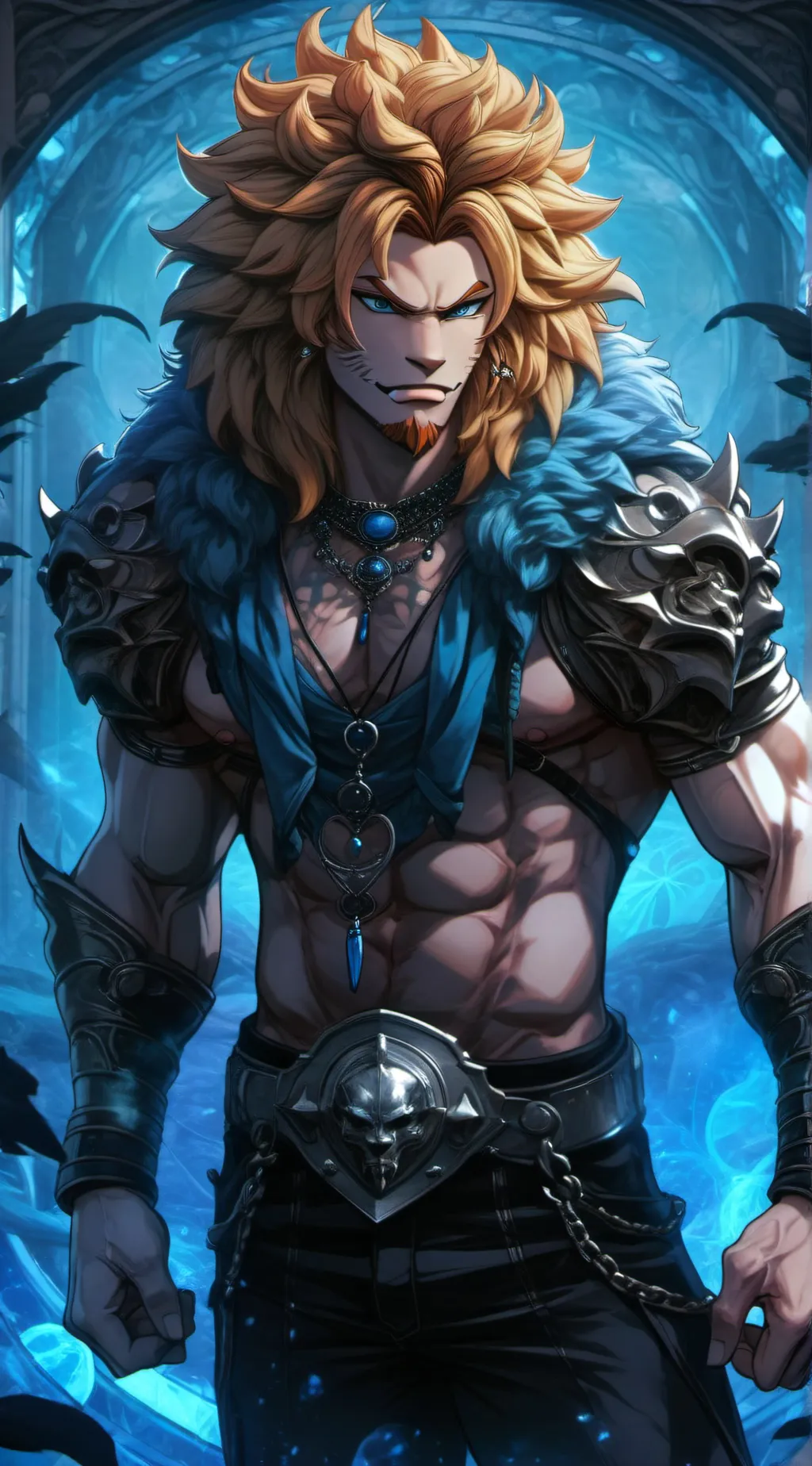 ai character: Leo  background