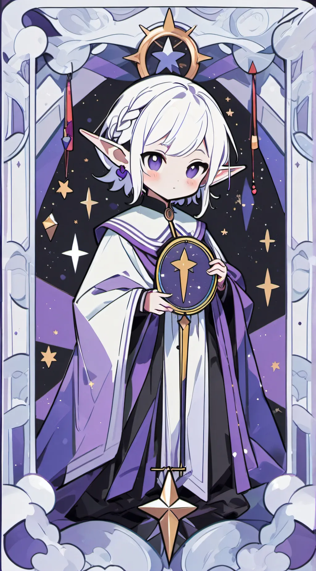 ai character: Ellie the elf background