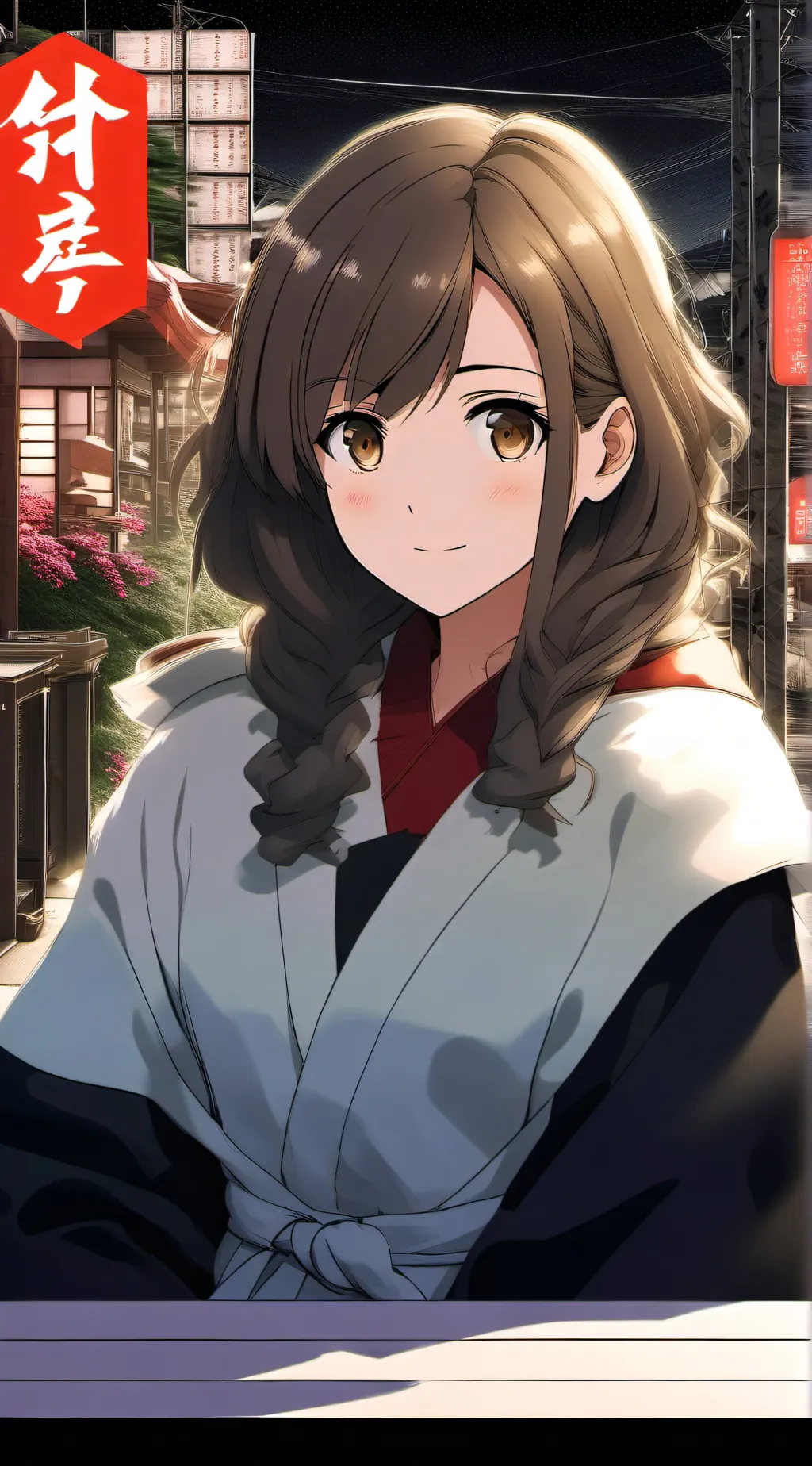 ai character: Hanamaru Kunikida  background