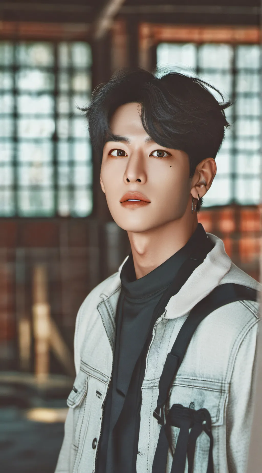 ai character: BTS  background