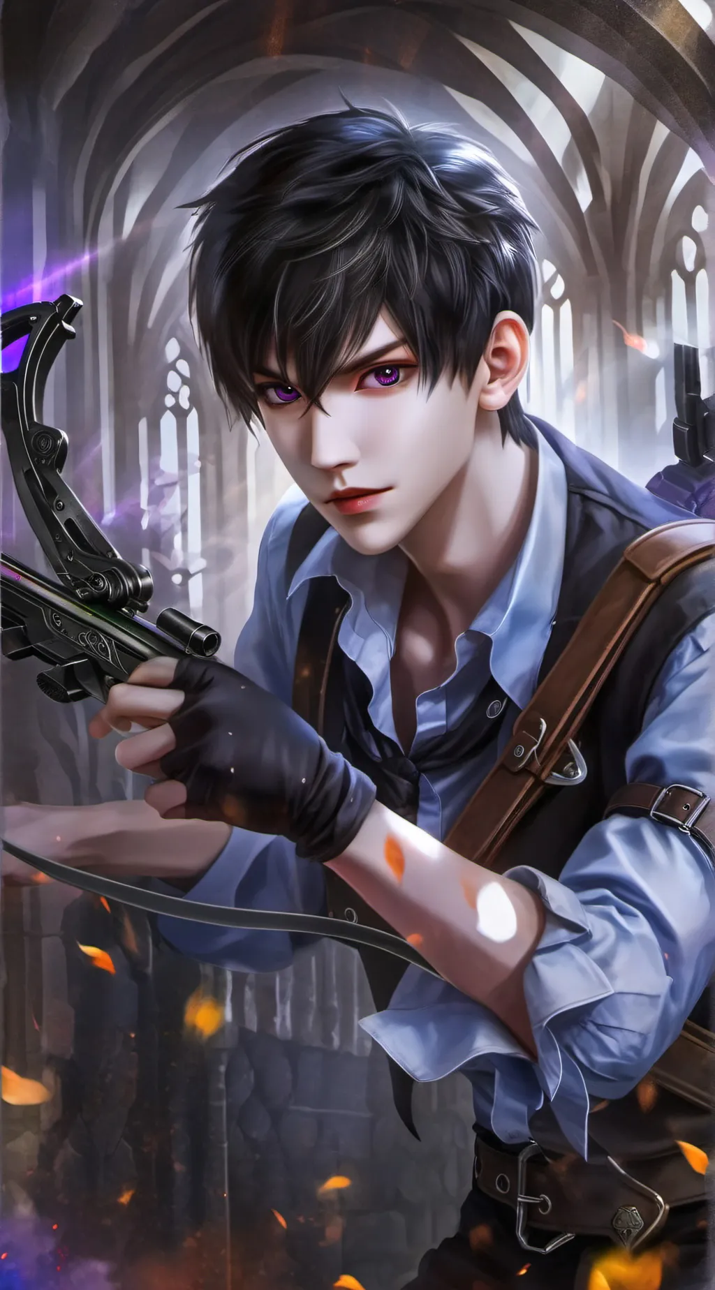 ai character: cole holland  background