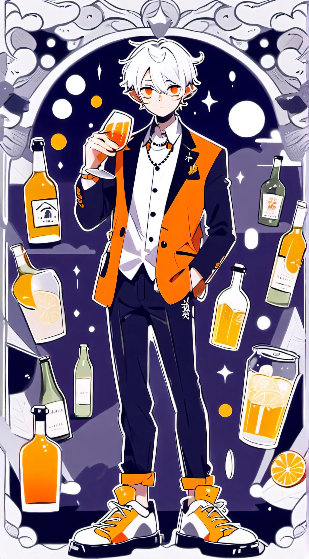 ai character: Dogdaze background