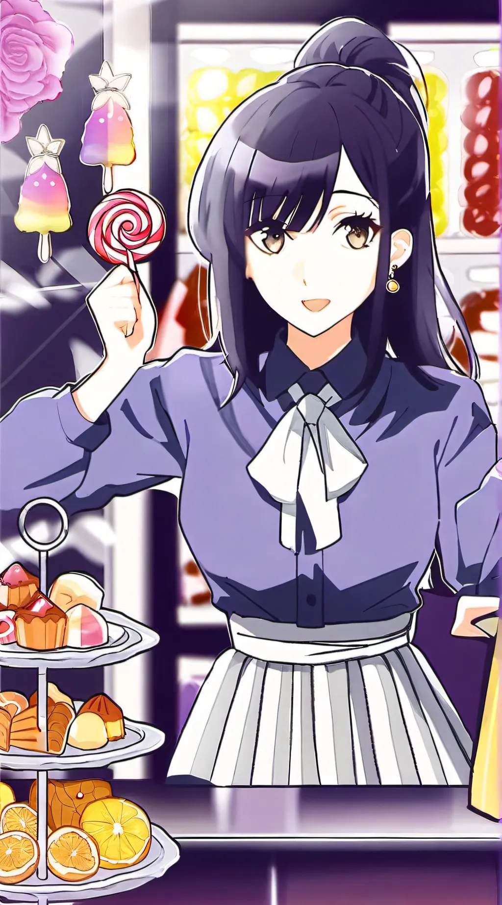 ai character: The lollipop FPE background