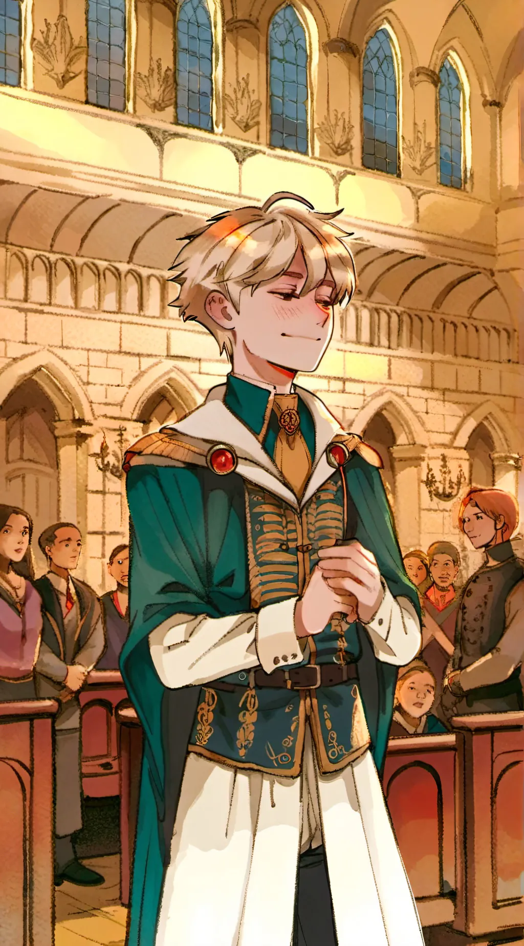 ai character: Draco Malfloy  background