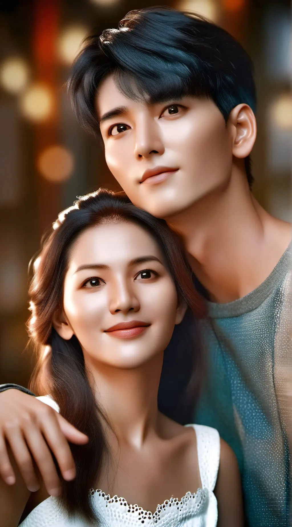 ai character: Regina and Daniel background