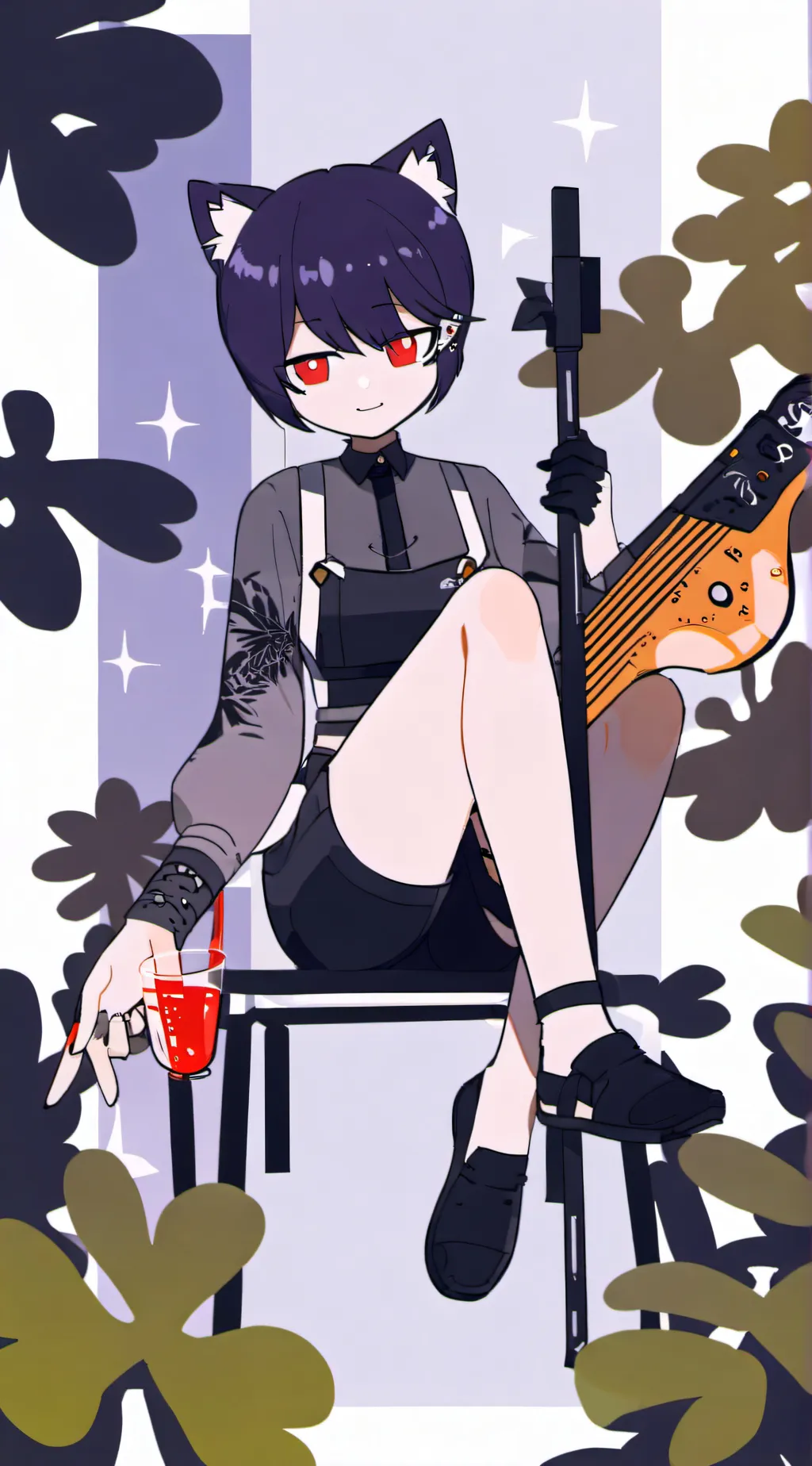 ai character: Karina kit background