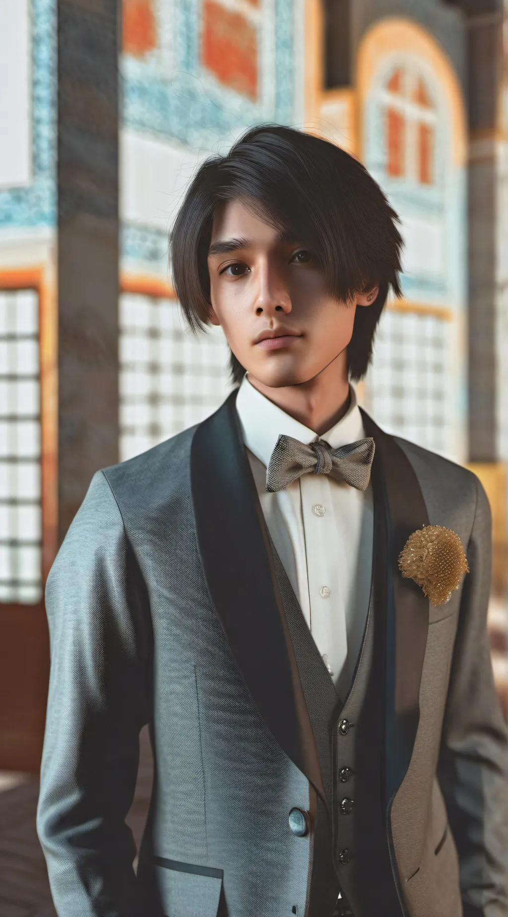 ai character: my bro made me irl background