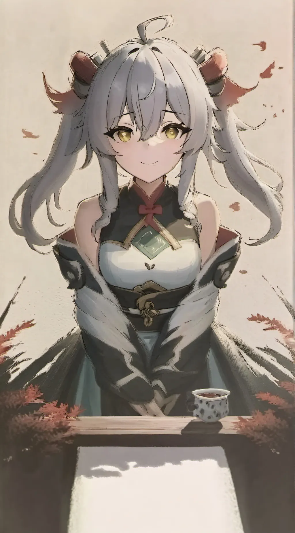 ai character: 流萤 background